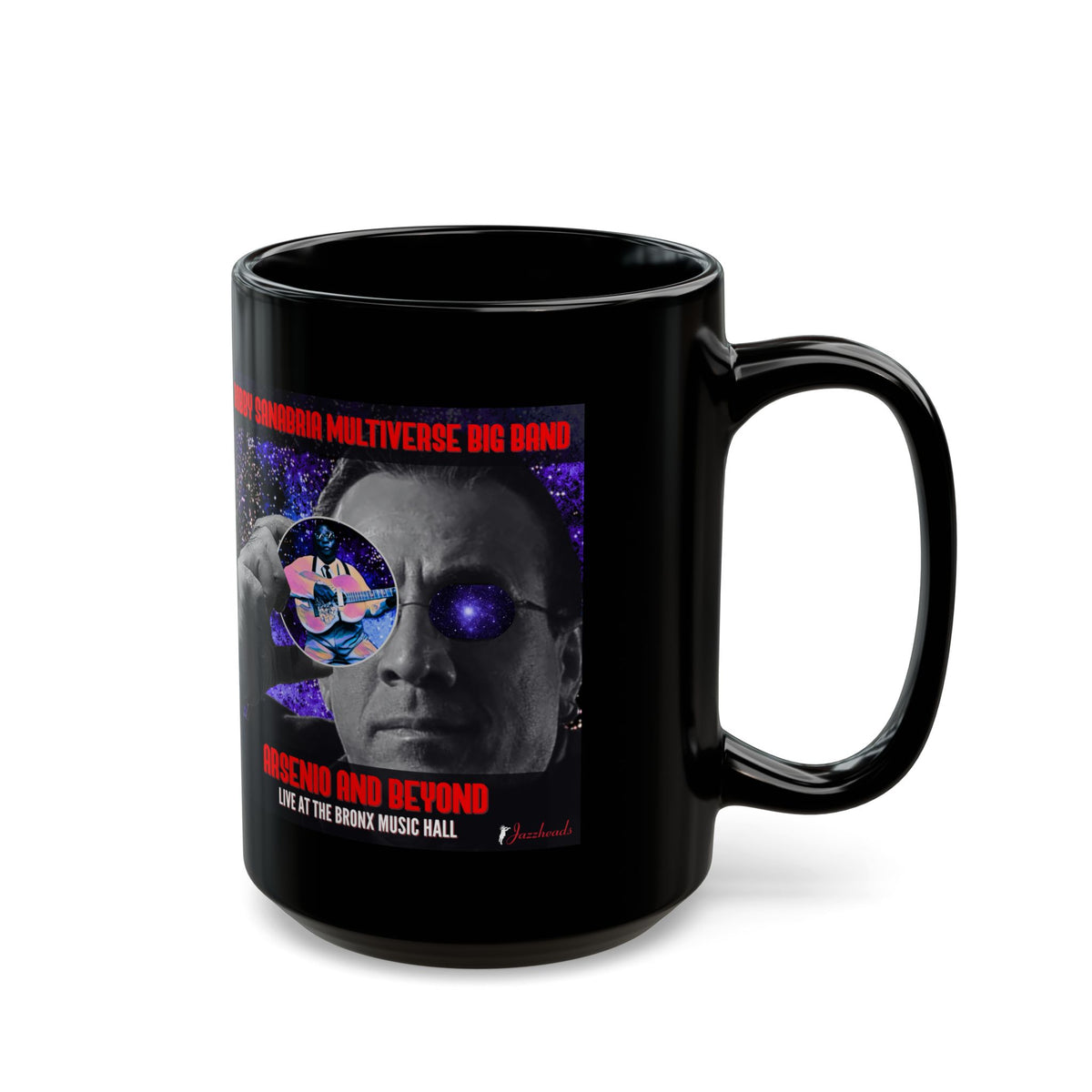 Arsenio And Beyond — Bobby Sanabria Multiverse Big Band Album Mug (11oz/15oz)