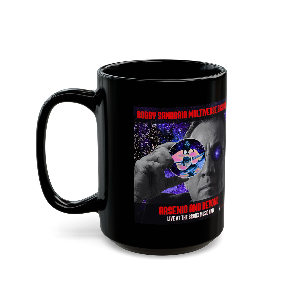 Arsenio And Beyond — Bobby Sanabria Multiverse Big Band Album Mug (11oz/15oz)