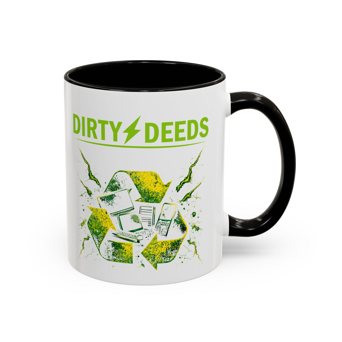 Dirty Deeds Mugs (11oz, 15oz)