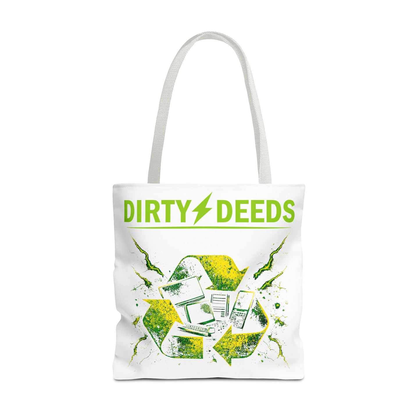 Dirty Deeds Tote Bag