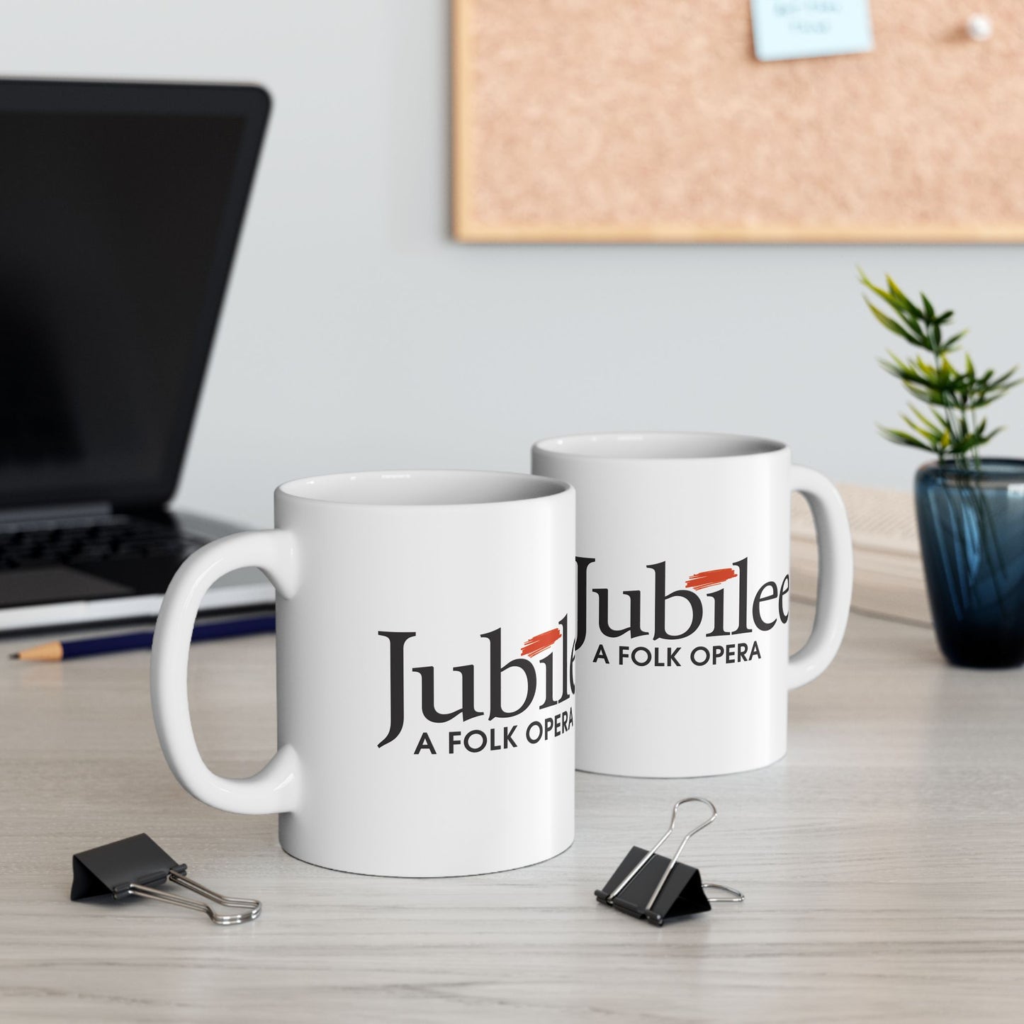 Jubilee - A Folk Opera White Ceramic Mug 11oz