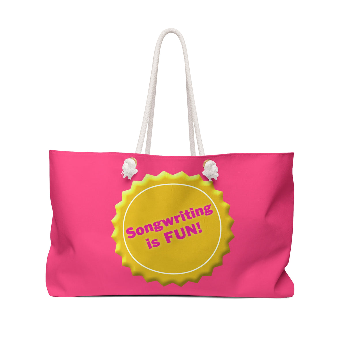 Songwriter Series - Songwriting Is Fun - Weekender Bag