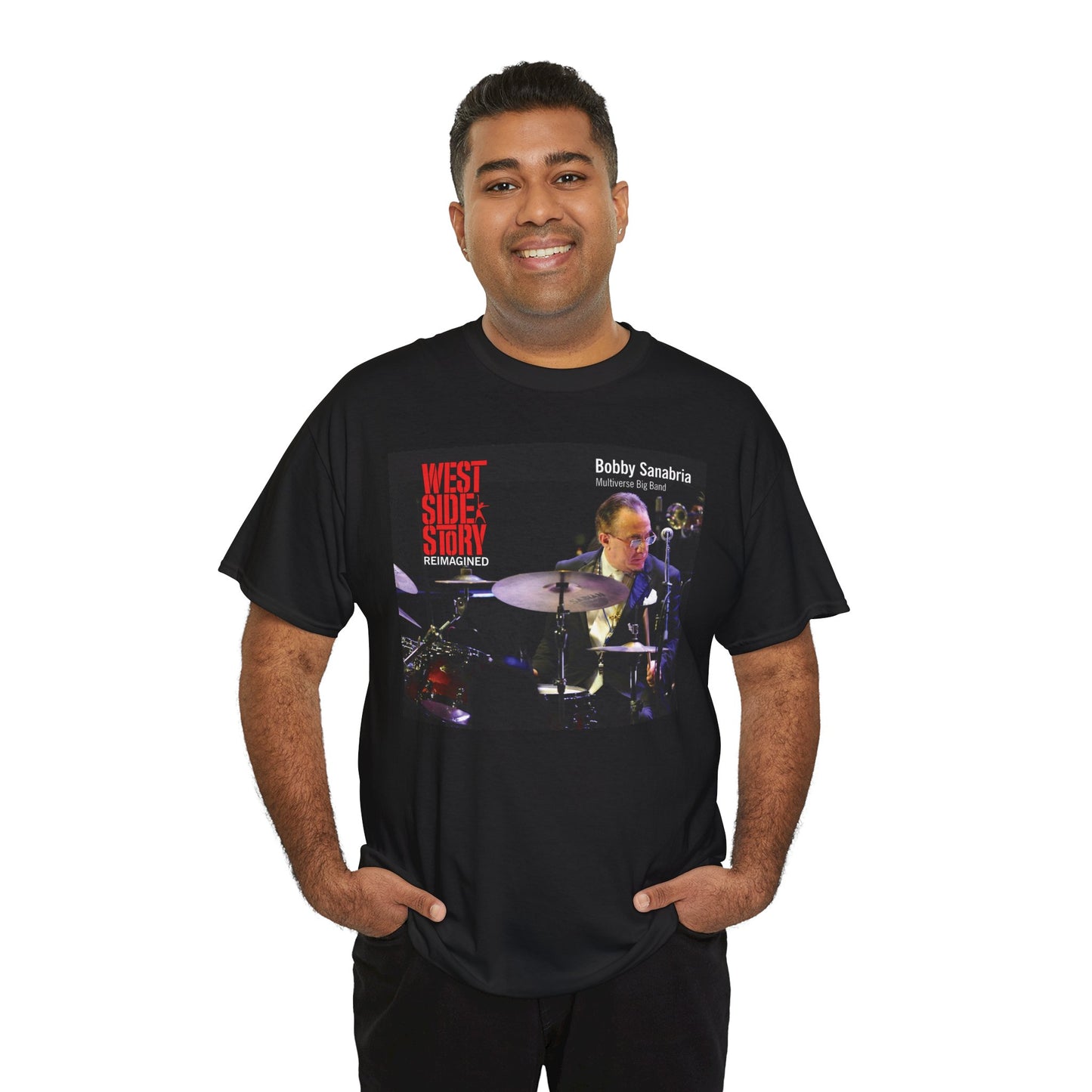 West Side Story Reimagined Tee — Bobby Sanabria Multiverse Big Band Album Shirt