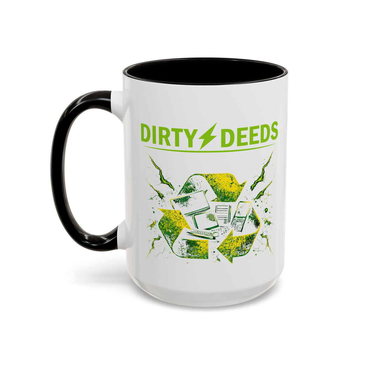 Dirty Deeds Mugs (11oz, 15oz)