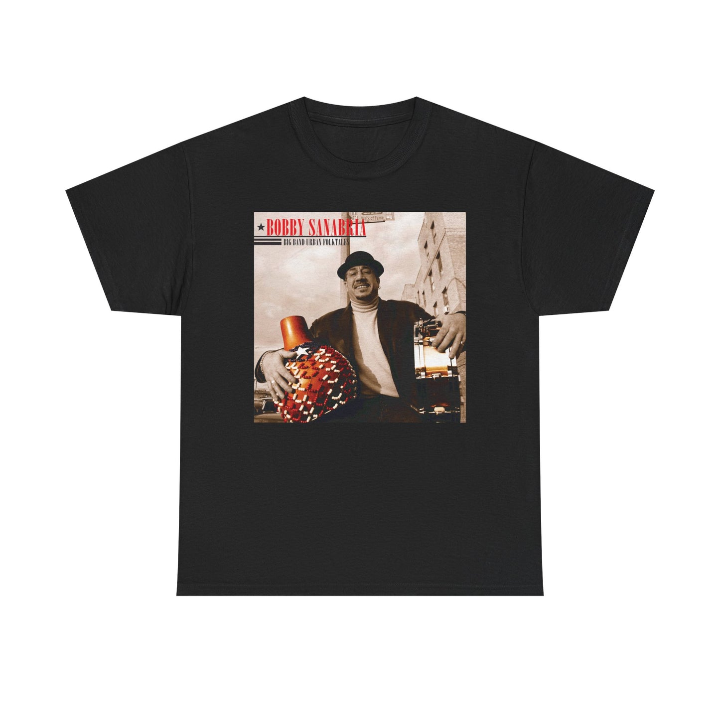 Big Band Urban Folktales Tee — Bobby Sanabria Multiverse Big Band Album Shirt