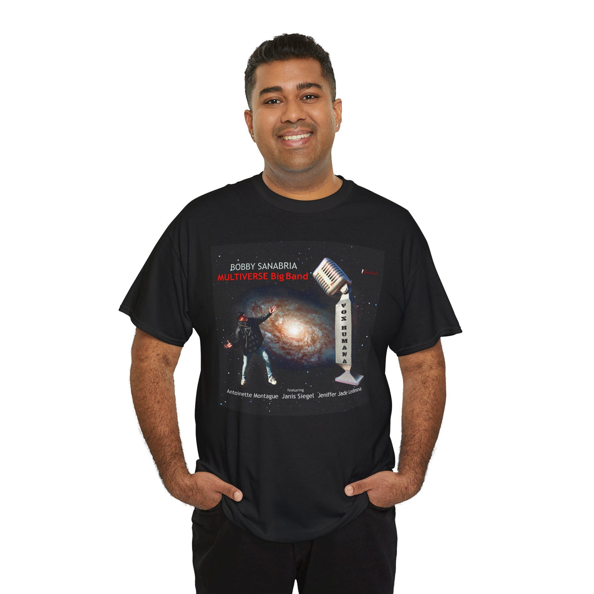 Vox Humana Tee — Bobby Sanabria Multiverse Big Band Album Shirt