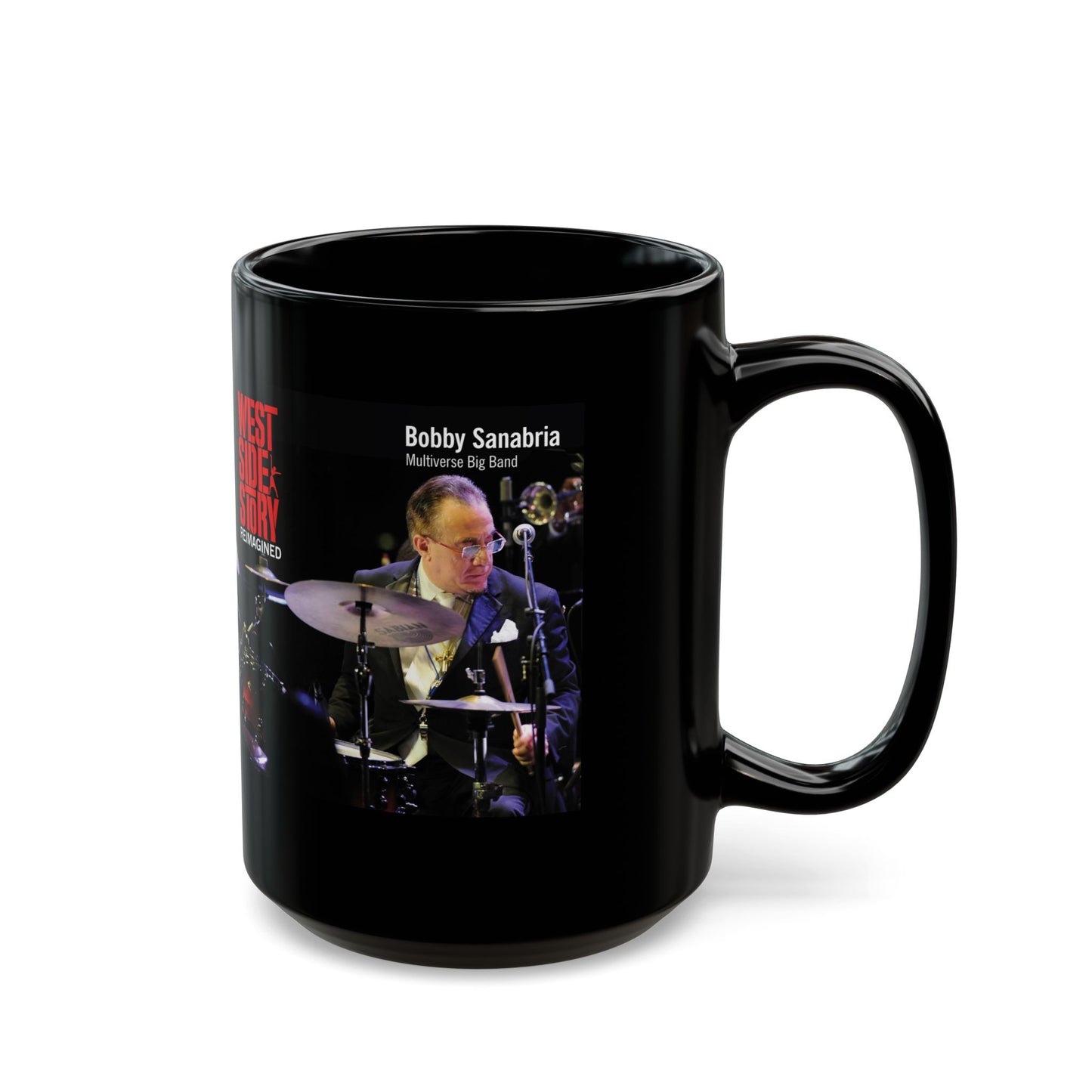 West Side Story Reimagined — Bobby Sanabria Multiverse Big Band Album Mug (11oz/15oz)