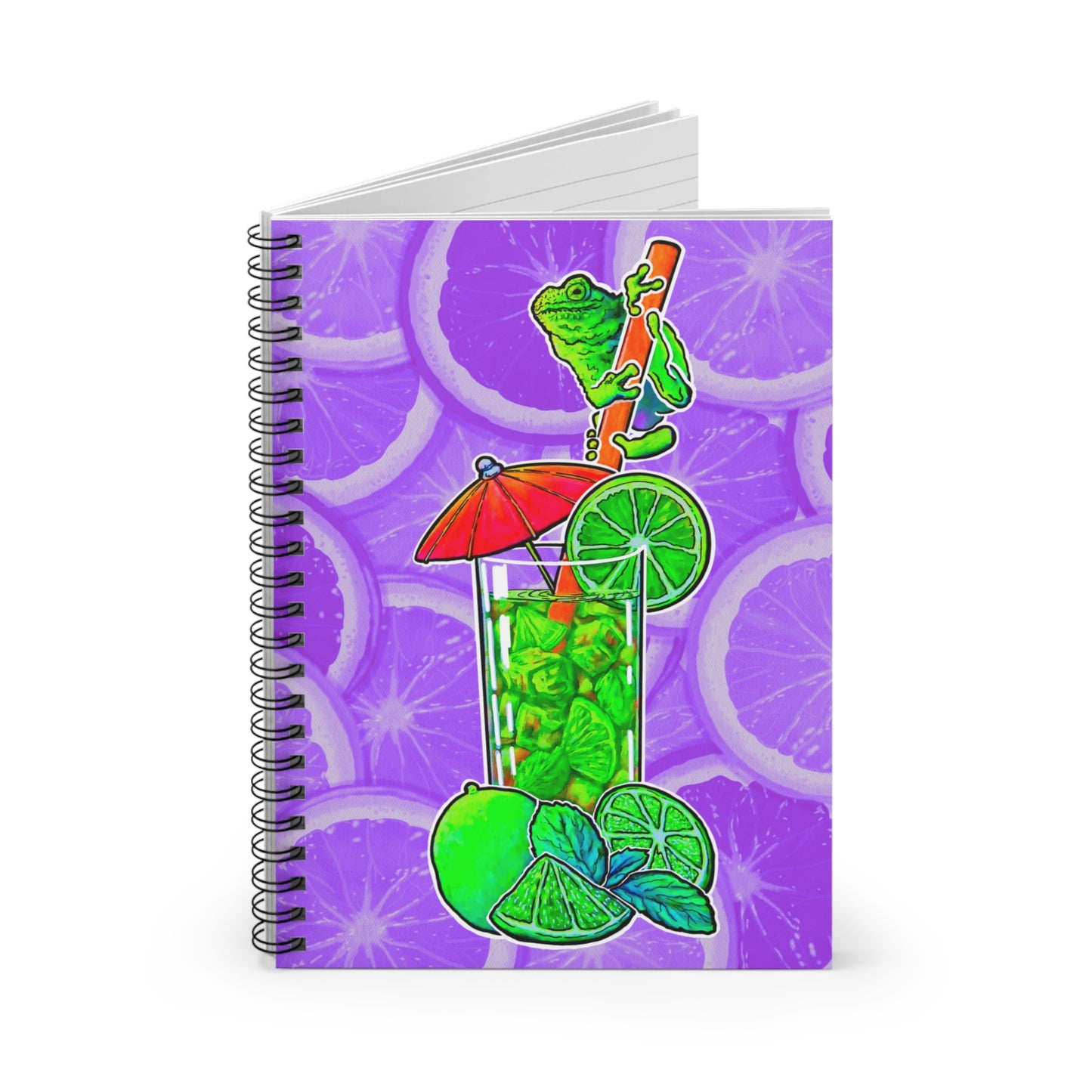 Spiral Notebook - Ruled Line - C.V. Designs