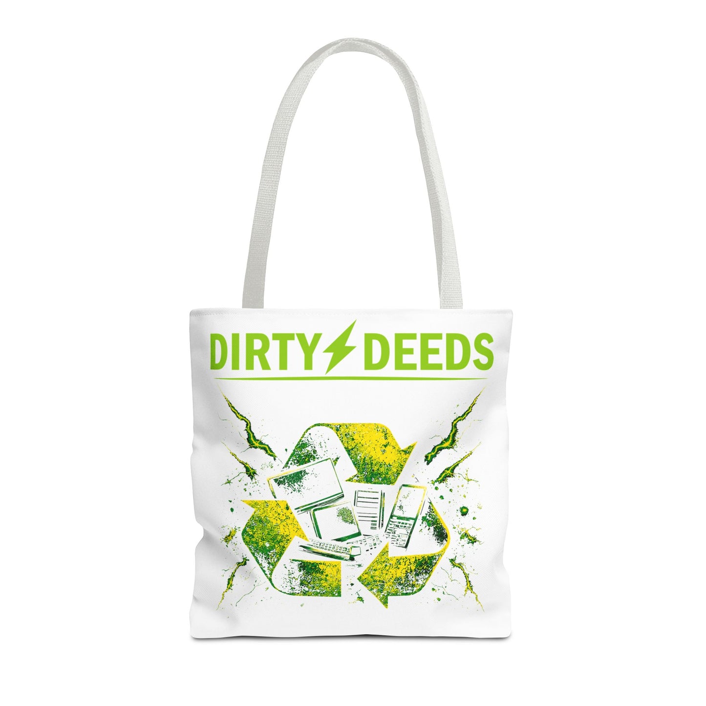 Dirty Deeds Tote Bag