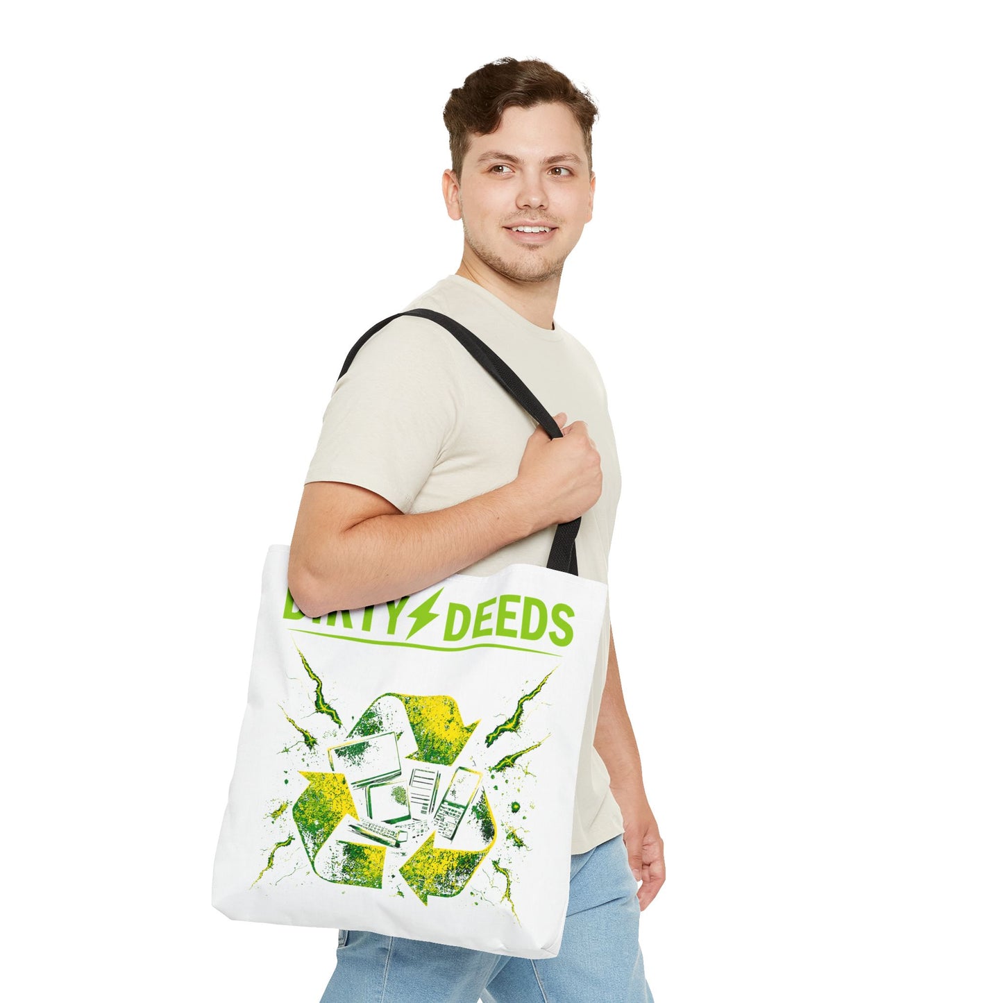 Dirty Deeds Tote Bag