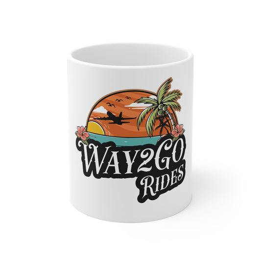 Way2Go Rides - Get Yourself Going!  -  Ceramic Mug 11oz